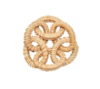 Rattan Link Napkin Ring in Natural