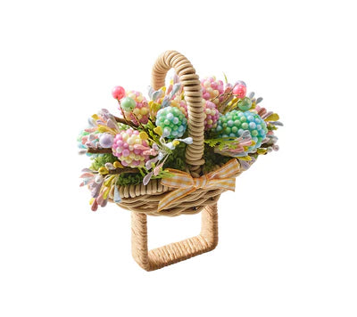 Bloom Napkin Ring in Natural & Multi