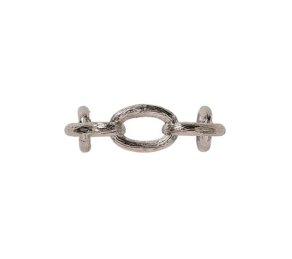 Chain Link Napkin Ring in Silver