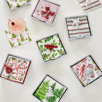Star Beaded Napkin Box Set