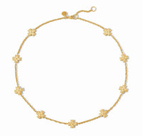 Gold Malta Canterbury Delicate Station Necklace