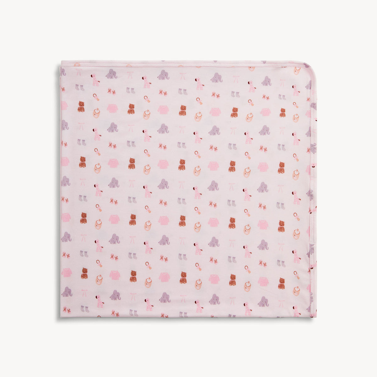 Nursery Nostalgia Pink Modal Blanket
