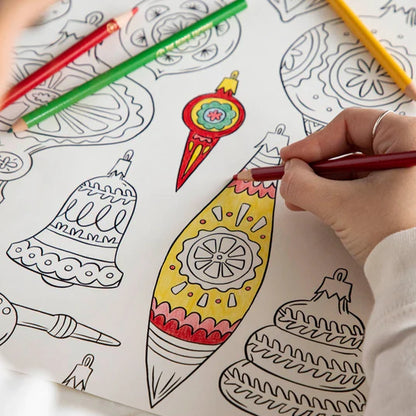Christmas Coloring Placemat