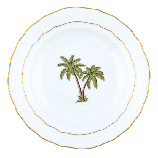 Palm Dessert Plate in Multi