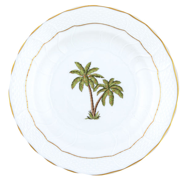 Palm Tree Dessert Plate