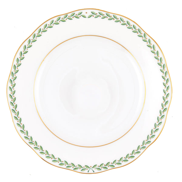 Green Laurel Bread and Butter Plate