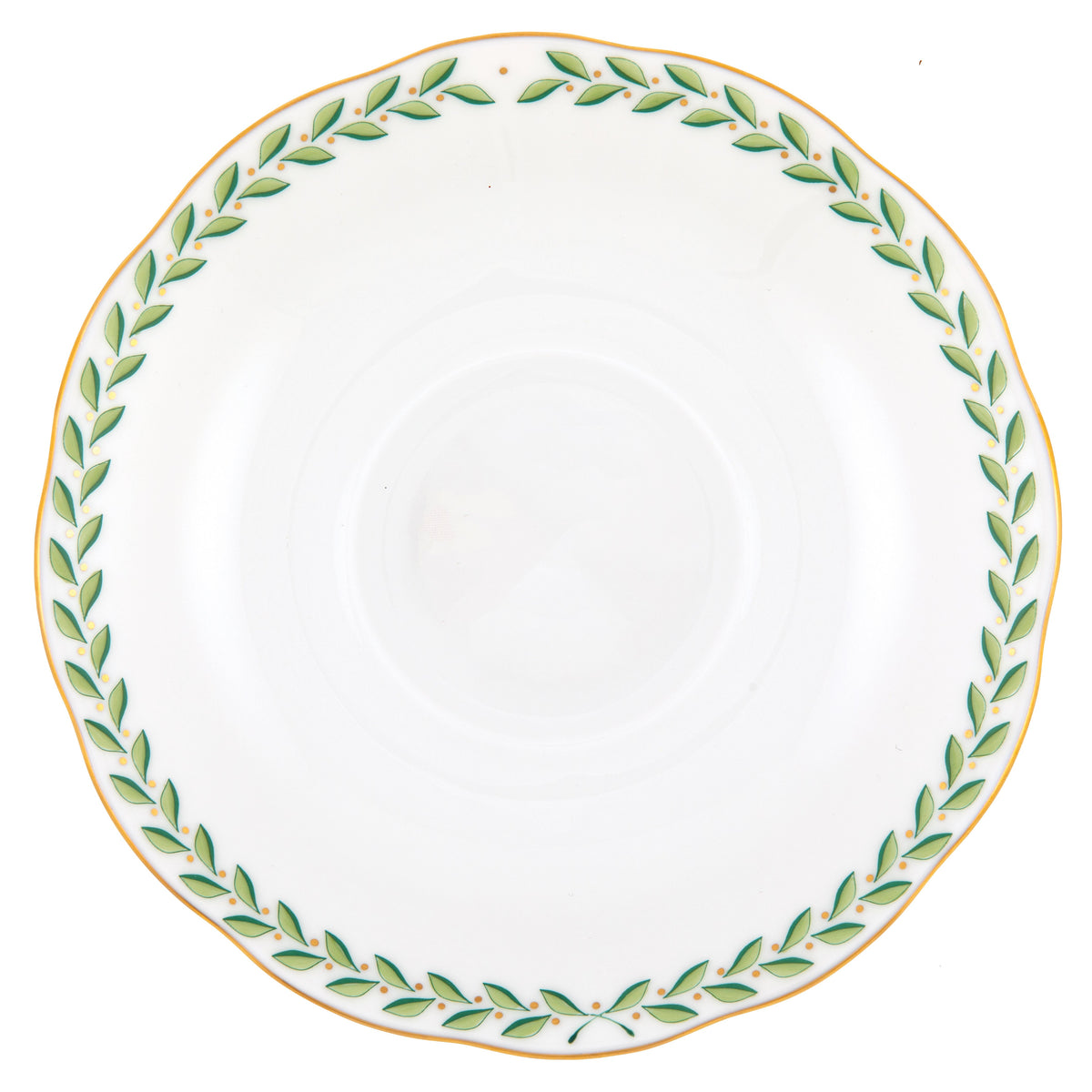 Green Laurel Tea Saucer