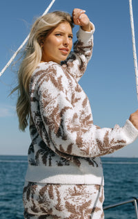 Palm Sweater - Siesta Sand