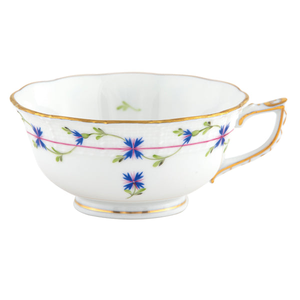 Blue Garland Tea Cup