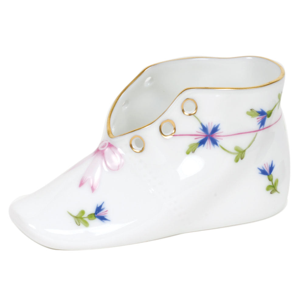 Blue Garland Baby Shoe