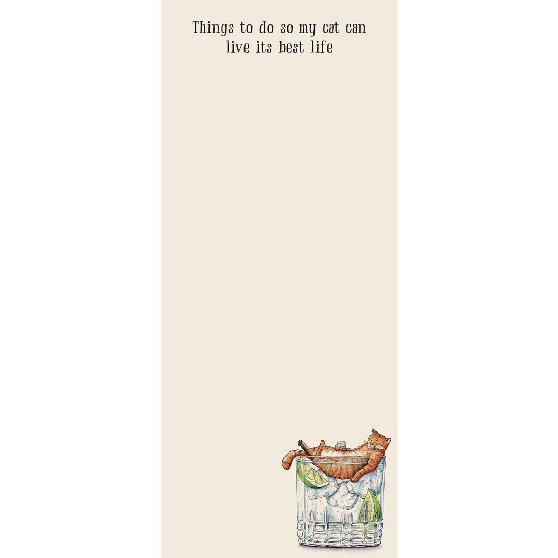 Catatonic List Pad