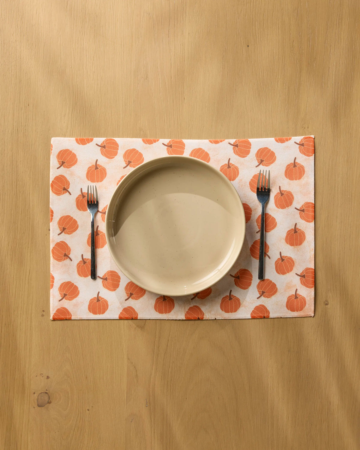 Pumpkin Polka Placemat Set
