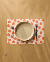 Pumpkin Polka Placemat Set