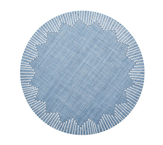 Dream Weaver Placemat in Blue & White