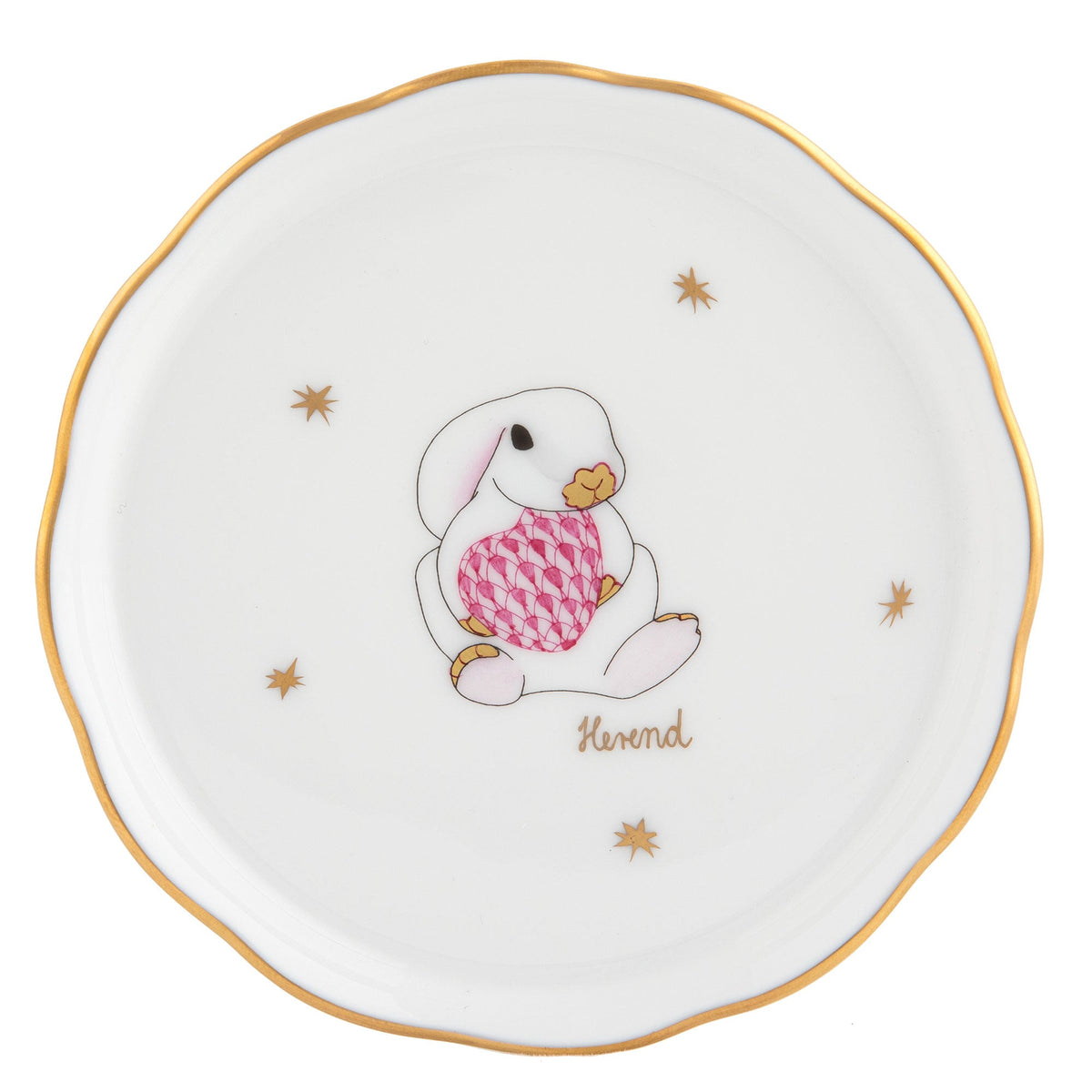 Coaster Bunny — Raspberry