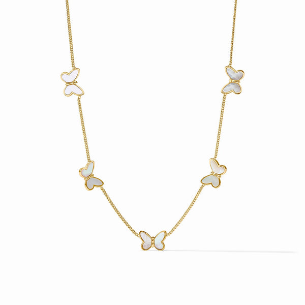Papillon Delicate Station Necklace