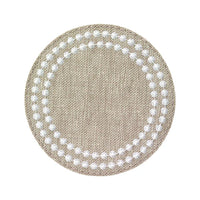 Pearls Round Coasters