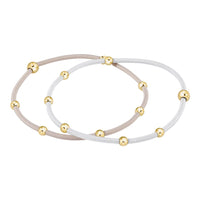 "e"ssentials bracelet stack of 2