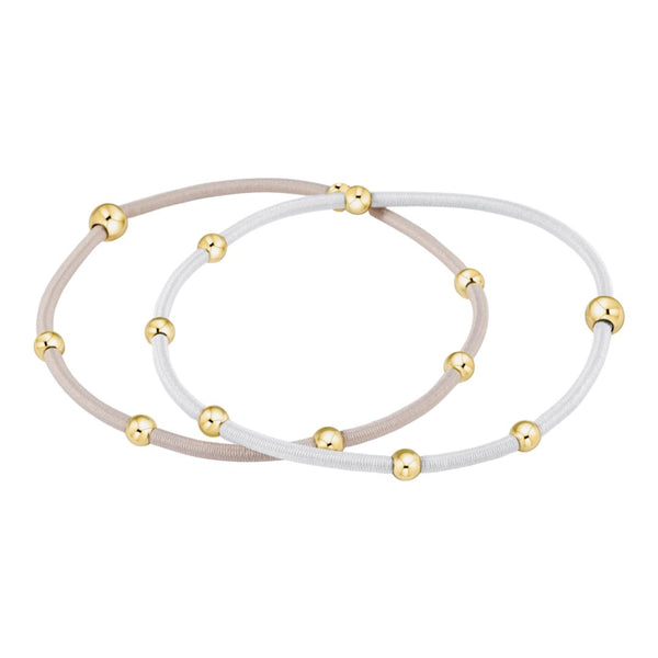"e"ssentials bracelet stack of 2