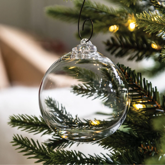 Engraved Round Ornament in Gift Box