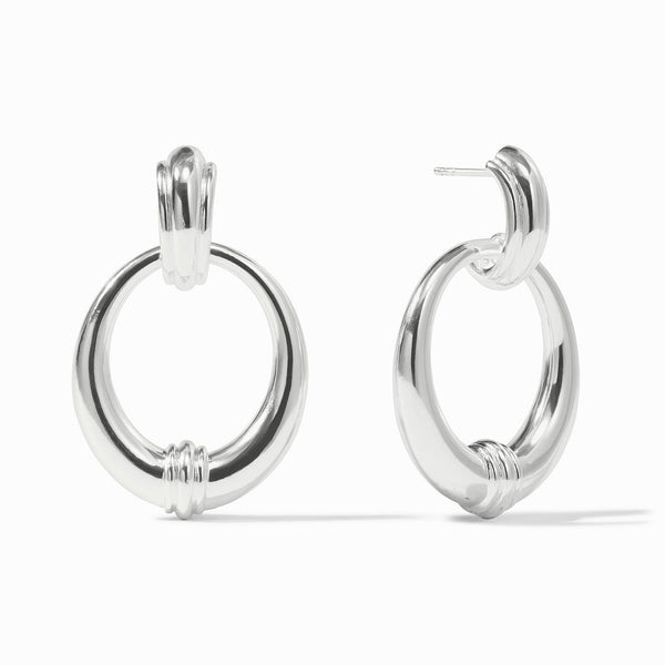 Sterling Portofino Doorknocker Earring