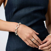 Julie Vos Sterling Portofino Link Bracelet