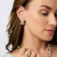 Julie Vos Sterling Portofino Midi Earring