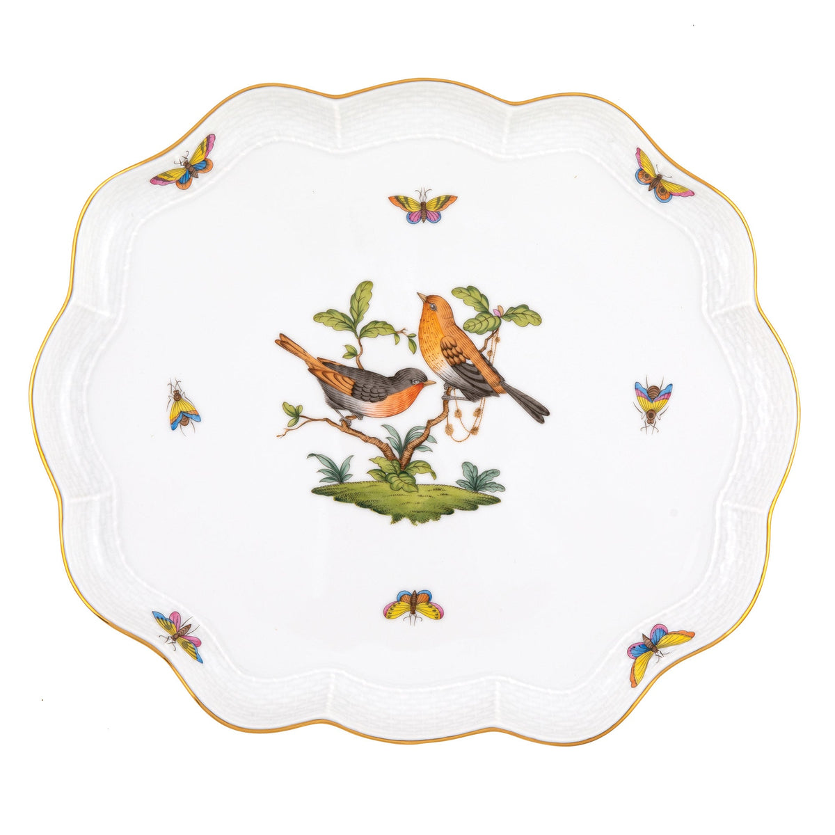 Rothschild Bird Scallop Tray