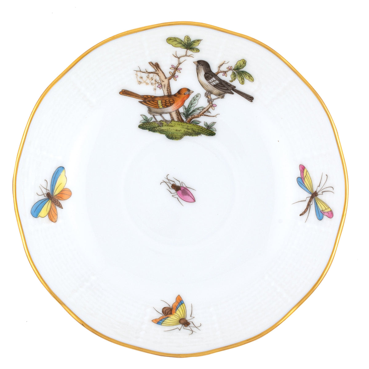 Rothschild Bird After Dinner Saucer, Motif 5