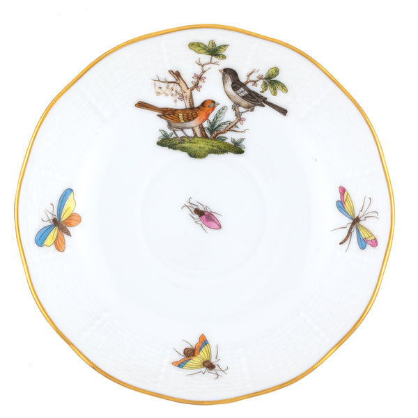 Rothschild Bird After Dinner Saucer, Motif 5