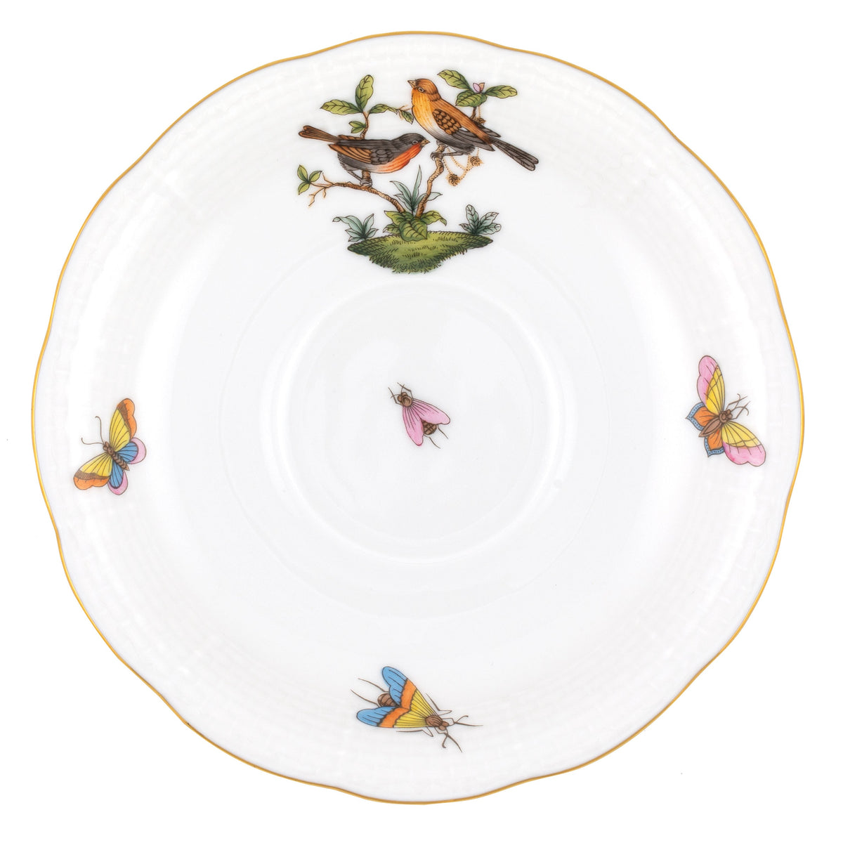 Rothschild Bird Tea Saucer, Motif 9