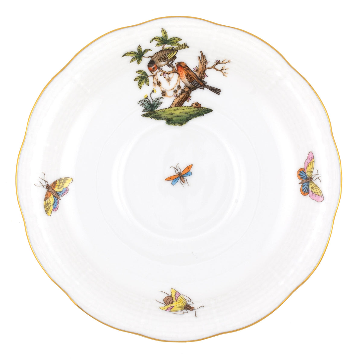 Rothschild Bird Tea Saucer, Motif 10
