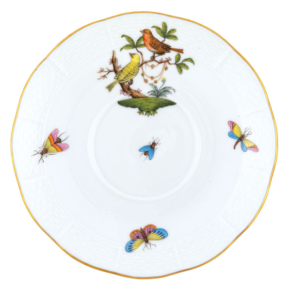 Rothschild Bird Covered Bouillon Saucer