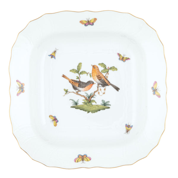 Rothschild Bird Square Fruit Dish