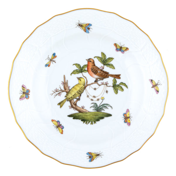Rothschild Bird Dessert Plate, Motif 6