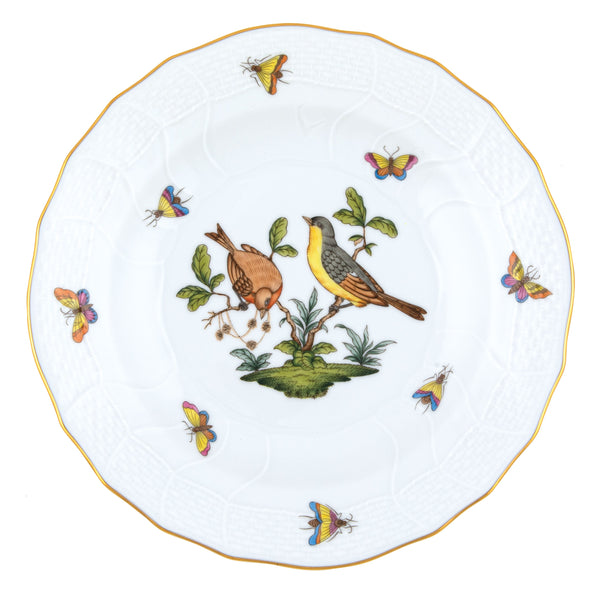 Rothschild Bird Dessert Plate, Motif 7