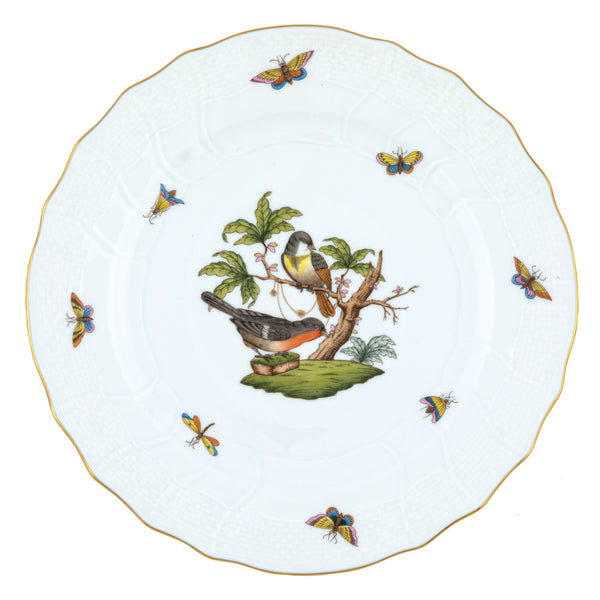 Rothschild Bird Dinner Plate, Motif 2