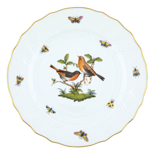 Rothschild Bird Dinner Plate, Motif 9
