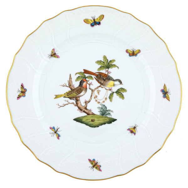 Rothschild Bird Dinner Plate, Motif 11