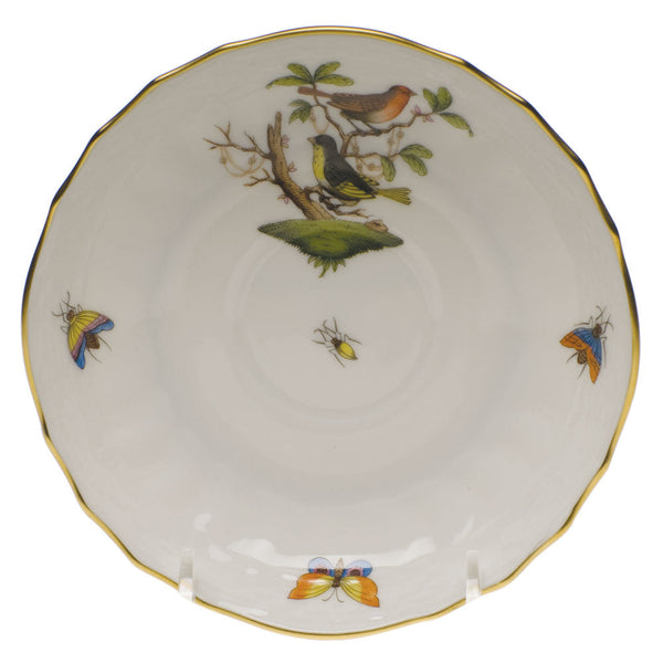 Rothschild Bird Canton Saucer, Motif 3