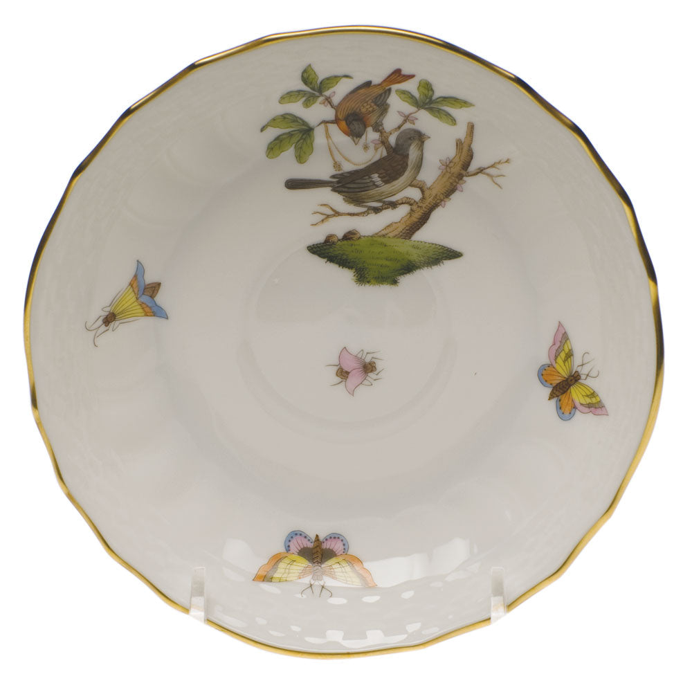 Rothschild Bird Canton Saucer, Motif 4