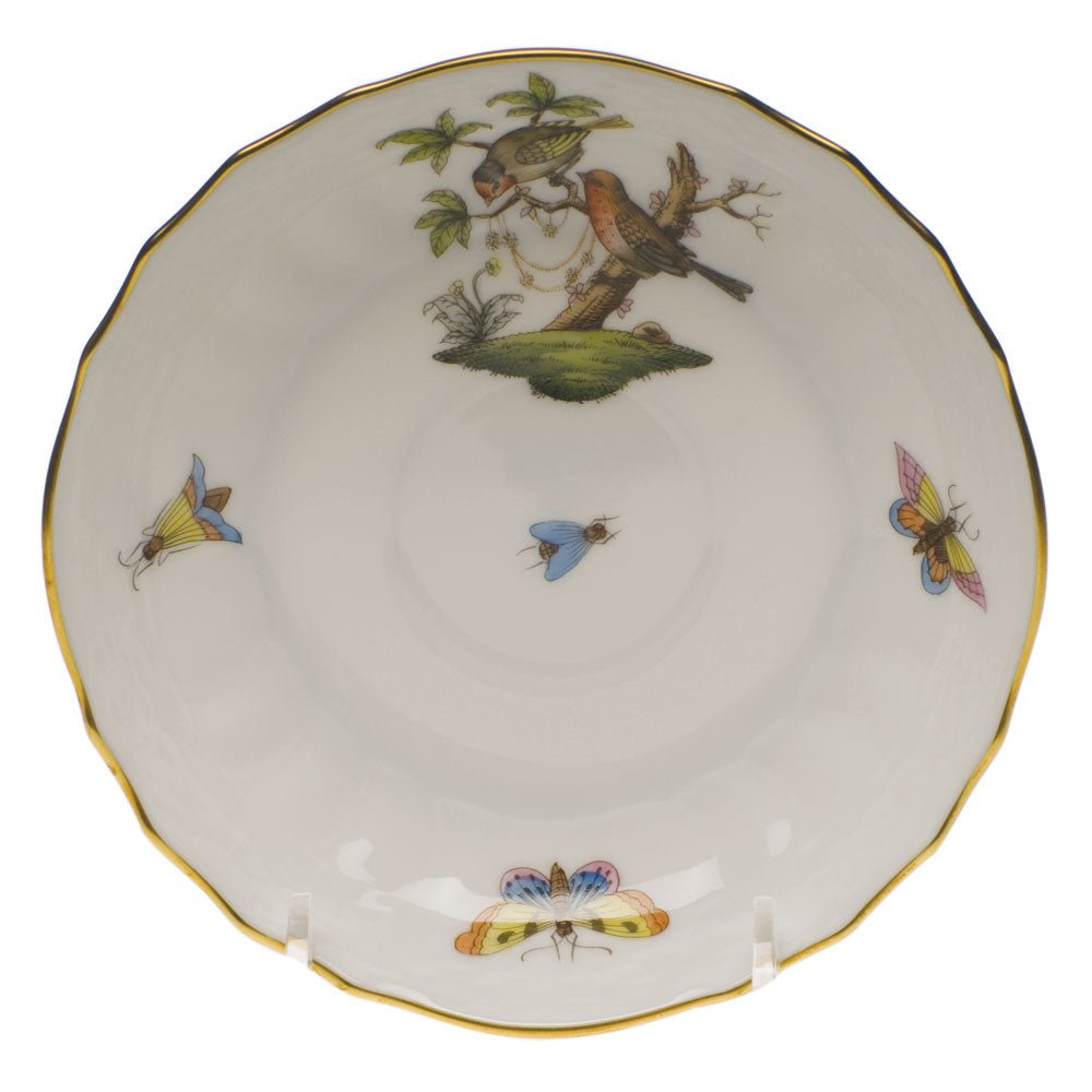 Rothschild Bird Canton Saucer, Motif 10