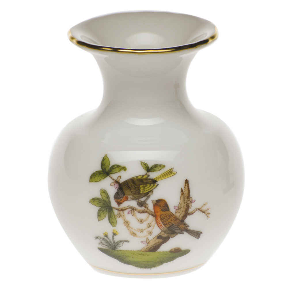 Rothschild Bird Medium Bud Vase with Lip