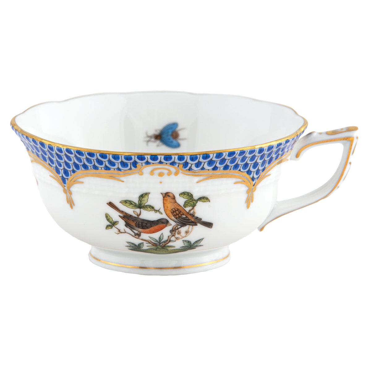 Rothschild Bird Blue Tea Cup, Motif 9