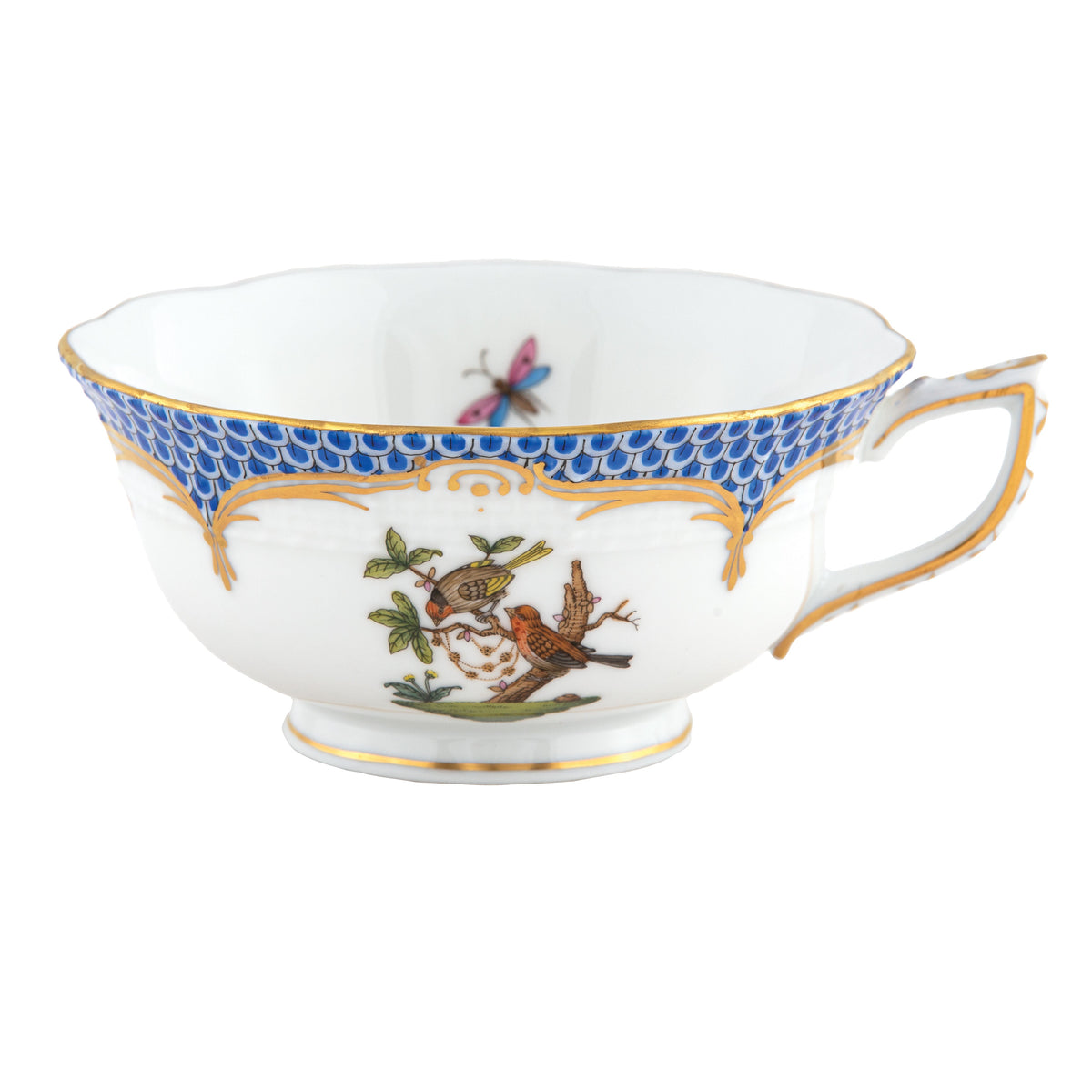 Rothschild Bird Blue Tea Cup, Motif 10