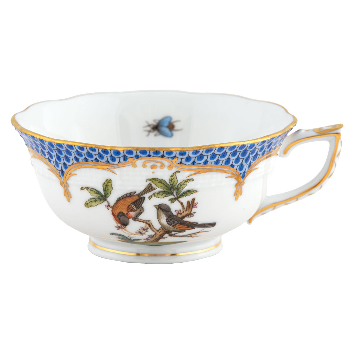 Rothschild Bird Blue Tea Cup, Motif 12
