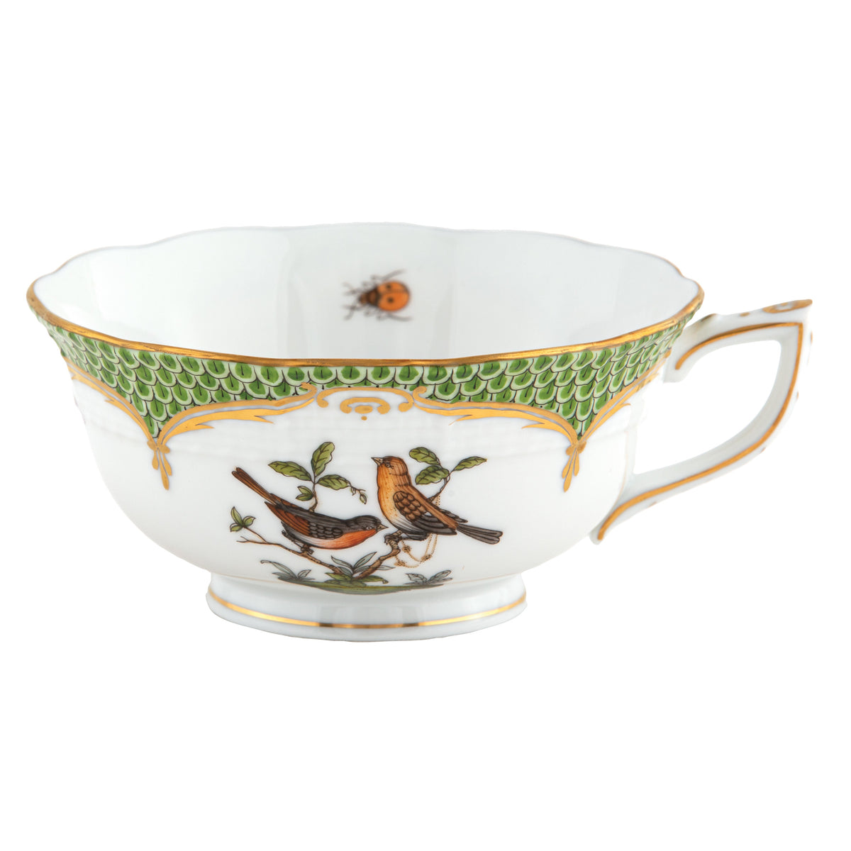 Rothschild Bird Green Tea Cup, Motif 9