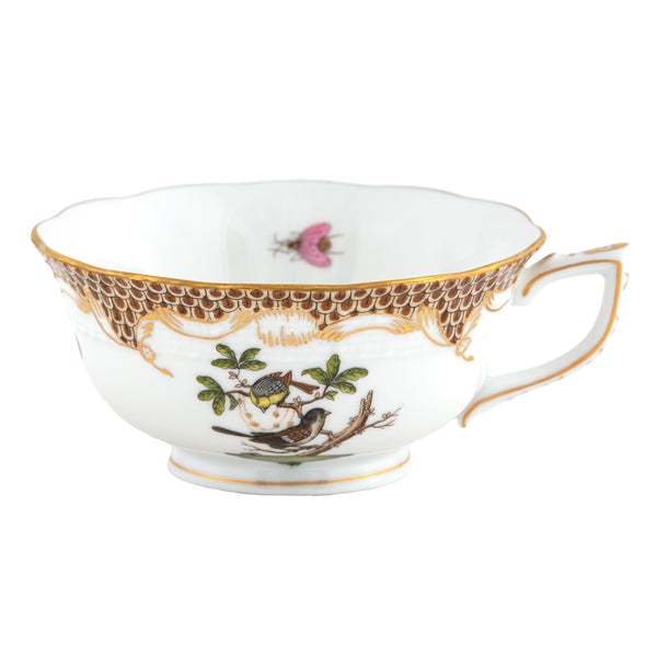 Rothschild Bird Brown Tea Cup, Motif 1