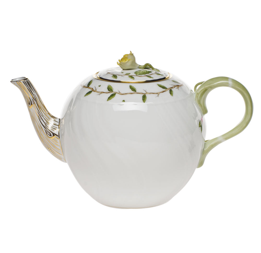 Rothschild Garden Tea Pot with Rose, Motif 9