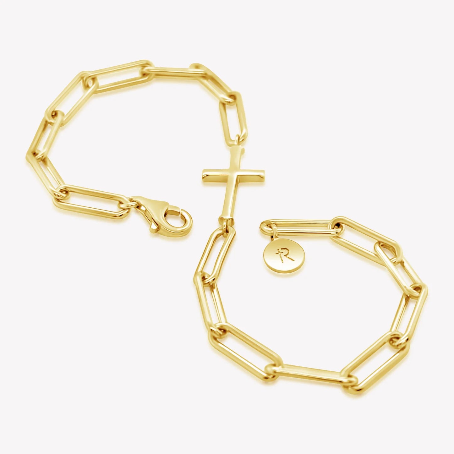 Chain Breaker Cross Bracelet
